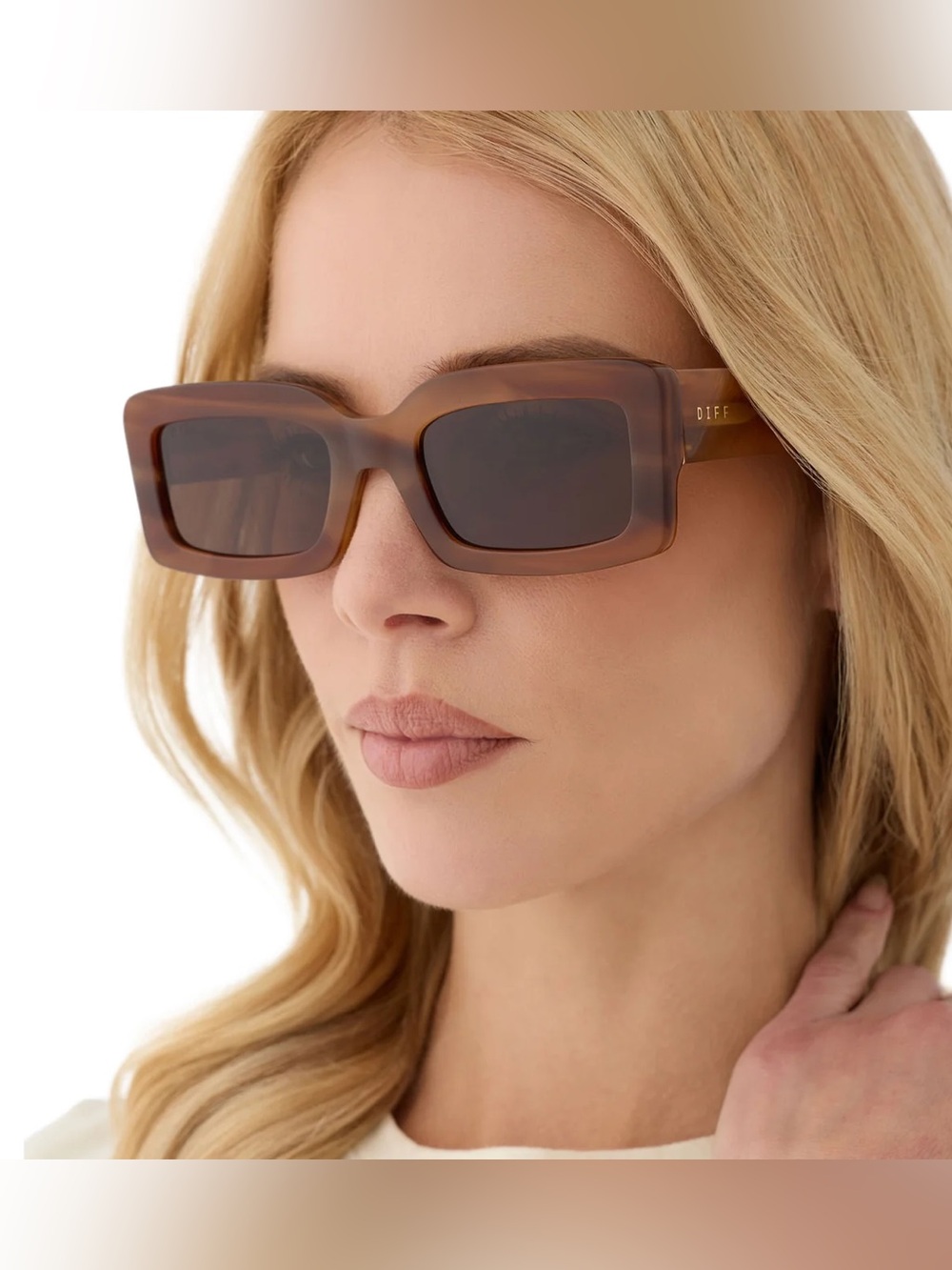 Diff Eyewear- INDY: Tawny Tortoise Brown Polarized Sunglasses